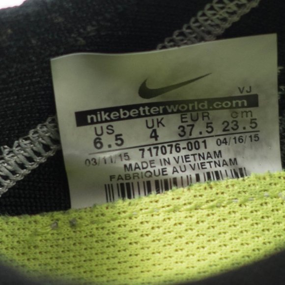 Nike Free 4.0 Flyknit Running Shoes - Women's Size 6.5 - Picture 10 of 10